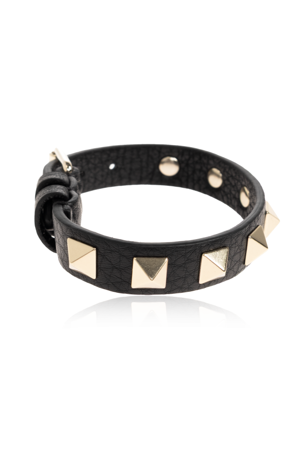 アクセサリー VALENTINO leather studs bracelet Valentino Garavani Leather bracelet with studs | Women's | Vitkac
